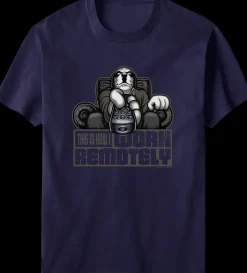 Big Dogs Humor|Work Remotely T-shirt